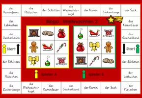 Vorschau - Spiele - Bingo Christmas 2 English game - Seite 3