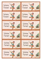 Vorschau - Poster - Fuchsklasse- Weihnachtskärtchen, Geschenkanhänger - Seite 2