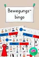 Vorschau - Spiele - Bewegungsbingo - 3fach differenziert - Deckblatt