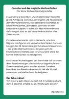 Vorschau - Arbeitsblätter - Weihnachtswichtel Cornelius - Rätsel und Ausmalbilder - Seite 1