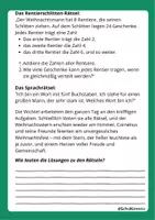 Vorschau - Arbeitsblätter - Weihnachtswichtel Cornelius - Rätsel und Ausmalbilder - Seite 2