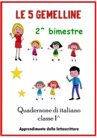 anteprima - Clipart / Immagini originali - Le 5 gemelline_2_bimestre - Pagina di copertina