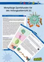 Vorschau - Stundenentwürfe - Mompitzige Sportstunden für den Anfangsunterricht (4) - Deckblatt