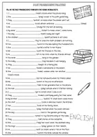Vorschau - Arbeitsblätter - Past Progressive Continuous Past Tense - Seite 1