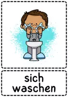 Vorschau - Bildkarten - Wort- / Bildkarten - Tagesablauf / Kalender - Seite 3