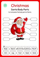 Vista previa - Hojas de trabajo - Christmas activities - Vocabulary and reading - página 1