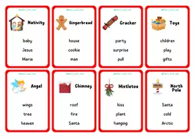 Vista previa - Juegos / Gamificación - Speaking Game - Guess the word ( Christmas) - página 3