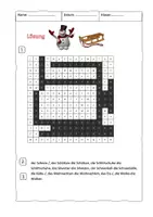 Vorschau - Arbeitsblätter - Suchsel zum Thema Winter mit Übung zu den Nomen - Seite 3