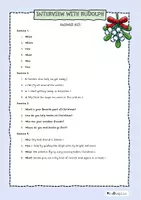 Vorschau - Arbeitsblätter - Interview with Rudolph - practice question words - Seite 3