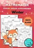 Vorschau - Arbeitsblätter - Winterbilder: zählen, anmalen, benennen, beschreiben - Deckblatt