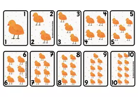 anteprima - Giochi - Carte con numeri e animali della fattoria - Pagina 3