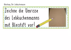 Vorschau - Stundenentwürfe - Kunststunde: Der Lebkuchenmann - Seite 2