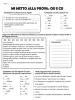 anteprima - Esercizi - Verifica QU – CU – CQU – classe terza - Pagina 1