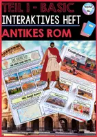Vorschau - Stundenentwürfe - Antikes ROM - Interaktives Heft BASIC | Sofort einsetzbar | Homeschooling | Distanzunterricht - Deckblatt