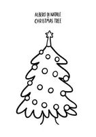 anteprima - Materiale per pittura e bricolage - Merry Christmas, impara l'inglese e colora i disegni! - Pagina 2