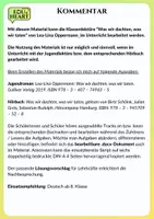 Vorschau - Unterrichtsreihen - Hör- und Lesetagebuch:Lea-Lina Oppermann "Was wir dachten, was wir taten" - Seite 1