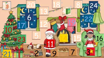 Vorschau - Spiele - interaktiver Adventskalender mit 24 interaktiven Türchen - Seite 1