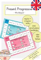 Vorschau - Spiele - Würfelspiel Present Progressive - Deckblatt