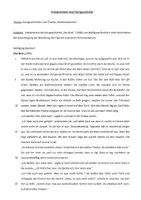 Vorschau - Klassenarbeiten - Wolfgang Borchert: "Das Brot" (Klausur + EHZ) (Kurzgeschichte, Kommunikation) - Seite 1