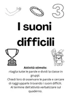 anteprima - Materiale interattivo - I suoni difficili - Pagina di copertina