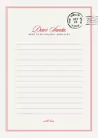 anteprima - Altro tipo di materiale - Set di 40 lettere a Babbo Natale in inglese - Pagina 3