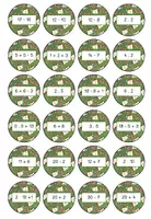 Vorschau - Aufgabenkarten - Adventskalender - Anhänger zum Rechnen - Seite 2