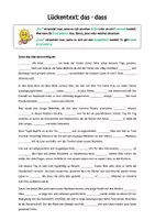 Vorschau - Arbeitsblätter - Lückentext - das und dass - Seite 2