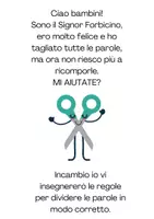 anteprima - Serie di lezioni - DIVISIONE IN SILLABE - Pagina di copertina