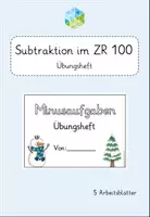 Vorschau - Arbeitsblätter - Übungsheft Subtraktion (Klasse 2) - Deckblatt