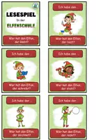 Vorschau - Spiele - Lesespiel "In der Elfenschule" DaZ / DaF / Deutsch - Seite 1