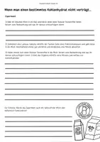 Vorschau - Arbeitsblätter - Experiment zur Spaltung von Kohlenhydraten - Seite 1