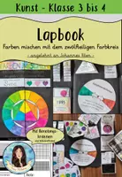 Vorschau - Arbeitsblätter - Lapbook zur Farbenlehre - Farben mischen mit dem Farbkreis nach Johannes Itten - Deckblatt