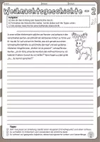 Vorschau - Arbeitsblätter - Weihnachtsgeschichte weiterschreiben - Eine Geschichte schreiben an Weihnachten - Seite 3
