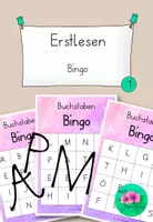 Vorschau - Spiele - Bingo Buchstaben - Anfangsunterricht - Deckblatt