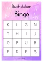 Vorschau - Spiele - Bingo Buchstaben - Anfangsunterricht - Seite 3