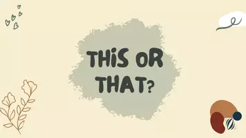 Vorschau - Präsentationen/Tafelbilder - This or that, speaking prompts, topics to talk about - Seite 1