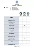 Vorschau - Arbeitsblätter - A2 Superlativ: Tandem / Sprechübung (DaZ/DaF) - Deckblatt