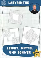 Vorschau - Arbeitsblätter - Labyrinthe - Freiarbeitsübung für Grundschüler - Deckblatt
