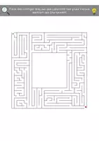 Vorschau - Arbeitsblätter - Labyrinthe - Freiarbeitsübung für Grundschüler - Seite 2