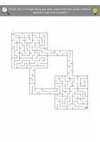 Vorschau - Arbeitsblätter - Labyrinthe - Freiarbeitsübung für Grundschüler - Seite 3
