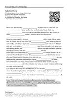 Vorschau - Arbeitsblätter - Arbeitsblätter zum Thema "Blut" + Lösung & Fragen & MP3 + Mindmap + Infografik - Deckblatt