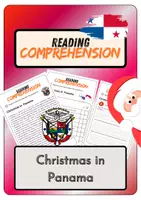 Vorschau - Arbeitsblätter - Reading Comprehension - Christmas in Panama + Solutions - Deckblatt