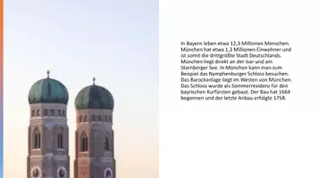 Vorschau - Präsentationen/Tafelbilder - München Informationen und Fragen DaF - Seite 2