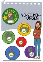 Vorschau - Arbeitsblätter - Versicherungen - Deckblatt