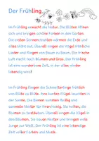 Vorschau - Text - Leseheft Jahreszeiten Erstleser - Seite 2