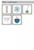 Vorschau - Spiele - Winter & Winter clothes Merkspiel matching pairs - Englisch - Seite 3