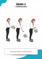 Vorschau - Spiele - Volleyball ⎜Materialpaket - Regelwerk, Techniken und Leistungskontrollen - Seite 3