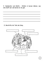 Vorschau - Arbeitsblätter - Materialpaket Mittelalter - Seite 3