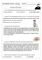 Vorschau - Arbeitsblätter - Quiz zum Blinden Check (mit Lösung) - Seite 2
