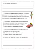 Vorschau - Arbeitsblätter - Quiz zum Blinden Check (mit Lösung) - Seite 1